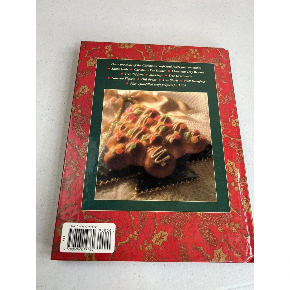 Better Homes and Gardens: Christmas at Home, Holiday Book of Crafts & Foods 1992